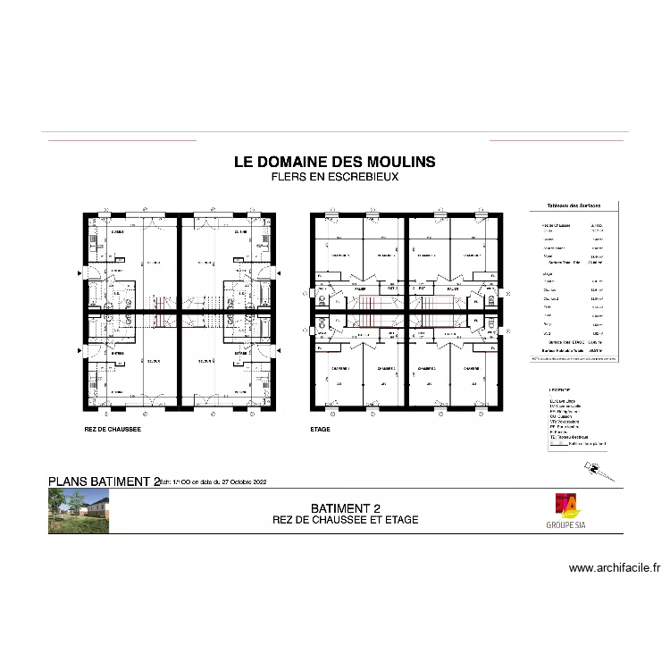 PLAN BATIMENT FLERS 2. Plan de 