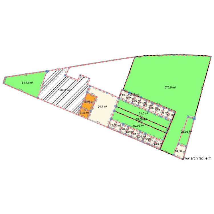 TOURBES1. Plan de 0 pièce et 0 m2