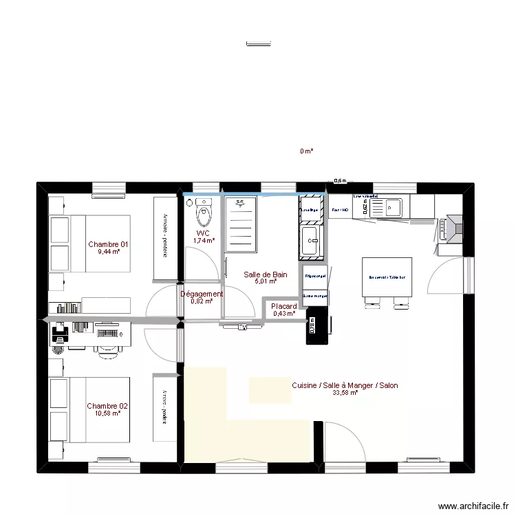 PLAN 08 AMENAGEMENT INTERIEUR. Plan de 