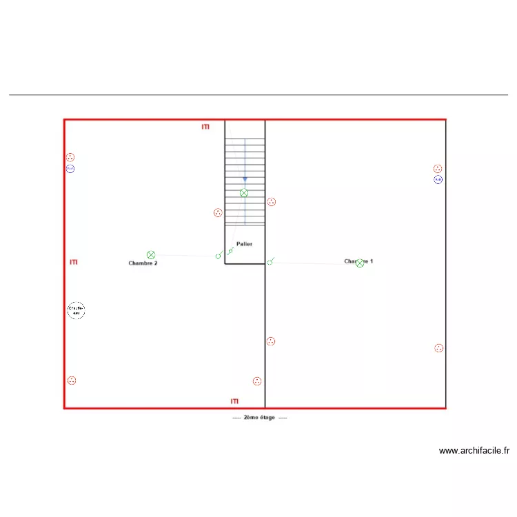 plan 2nd Lesage. Plan de 