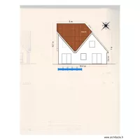plan de facade avant travaux SUD OUEST QUIRIN