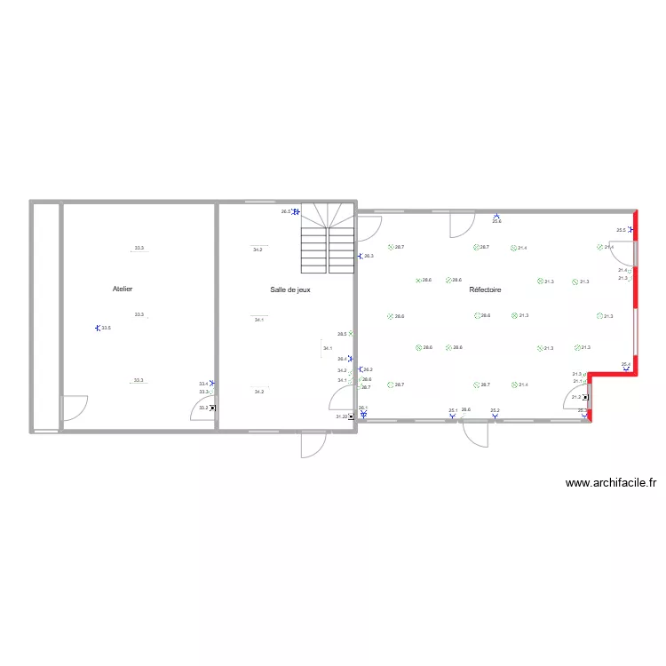 Hamoir RDC 1. Plan de Hamoir RDC 1. Plan de