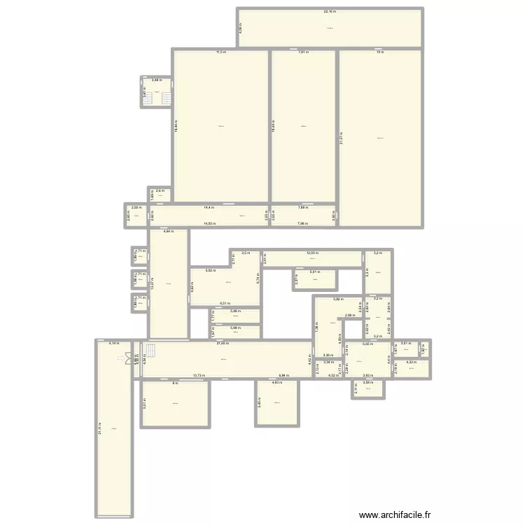 escape game. Plan de 