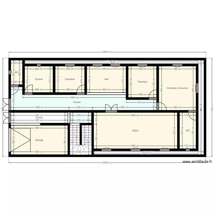 Plan de terrain 20mx10m Client 36 39 34 63 V2. Plan de 