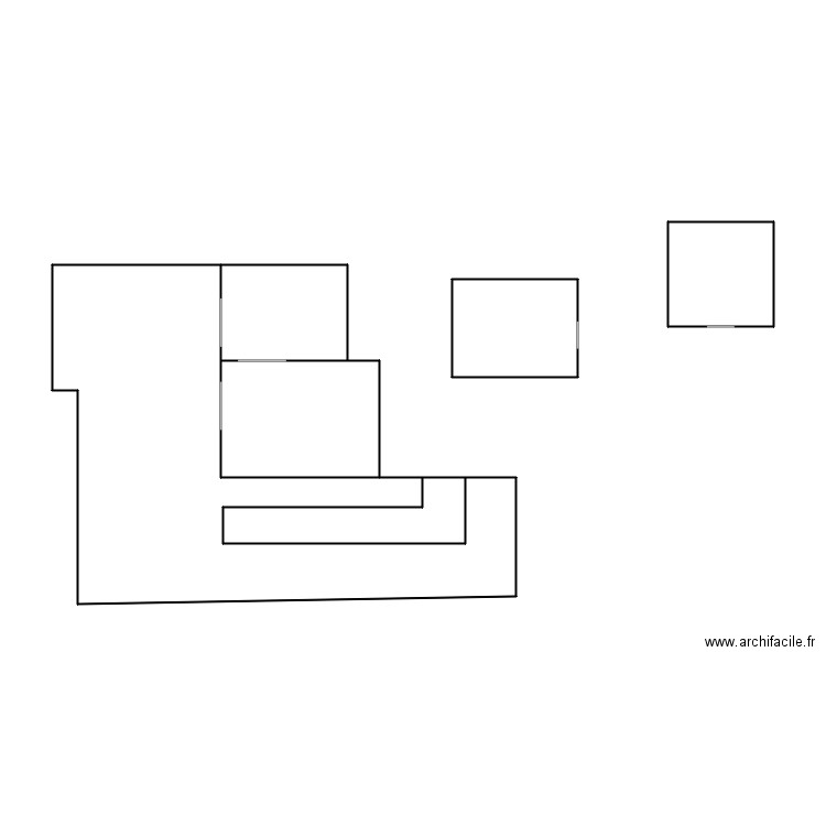 CASA DAS BIFANAS SBPA S.A.R.L. Plan de 6 pièces et 51 m2