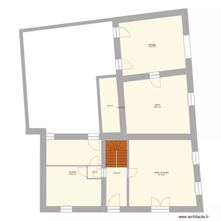 Maison Pauline Rdc V2. Plan de 