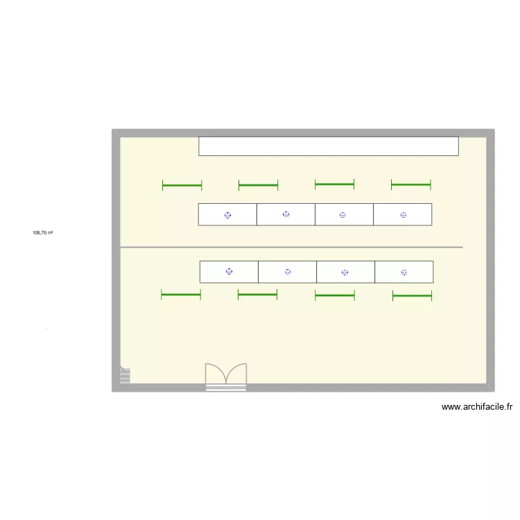Atelier Elec. Plan de 1  et 107 m²