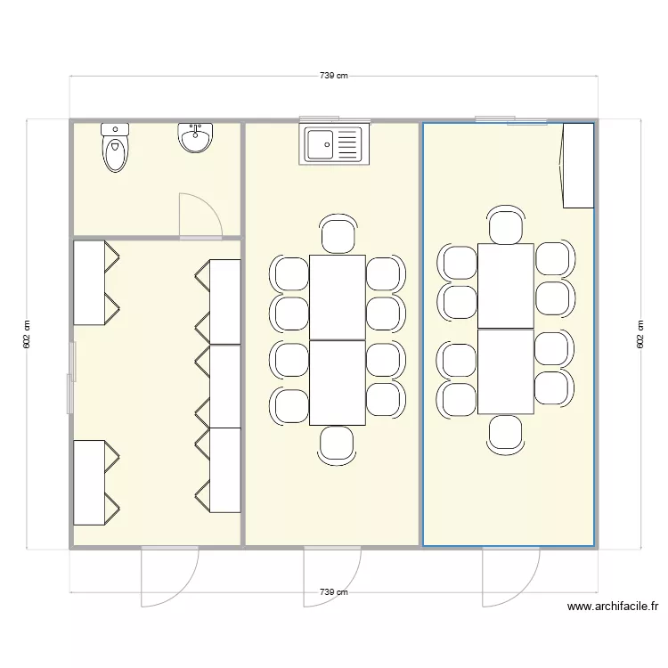 CIMAT -  GERVANS. Plan de 