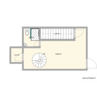 plan surface SDB vide