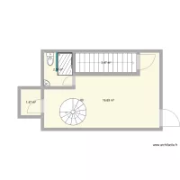 plan surface SDB vide