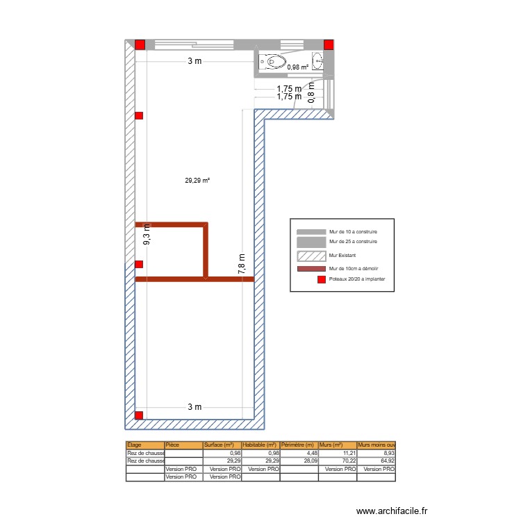 SERAT. Plan de 0 pièce et 0 m2