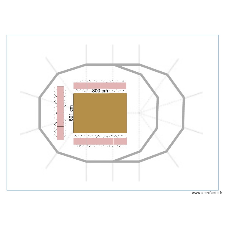 Tente nomade Mariage. Plan de 0 pièce et 0 m2