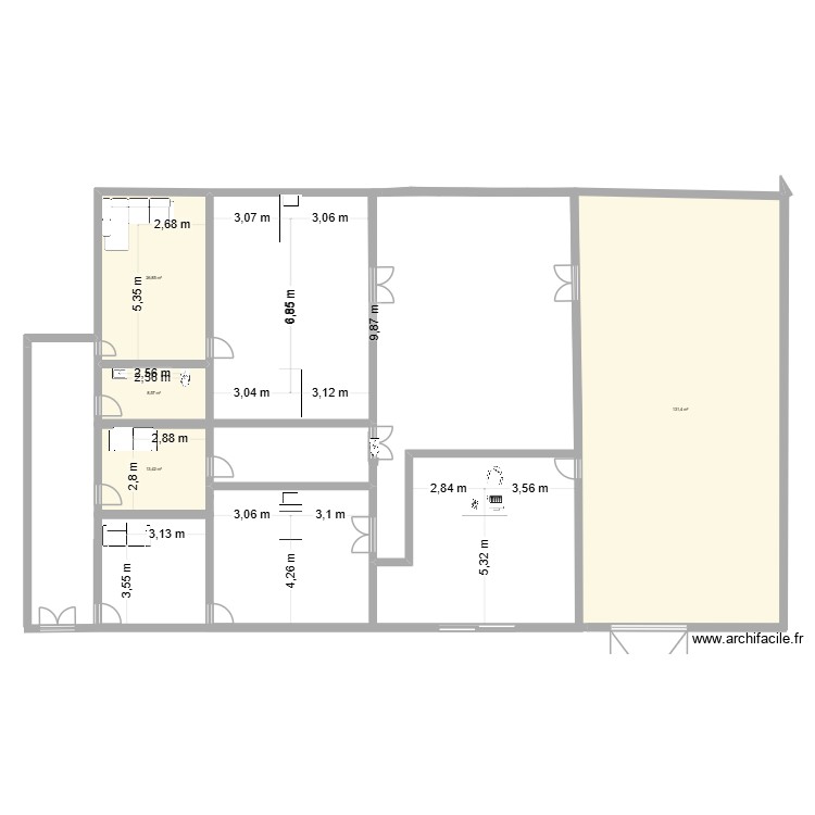 CF LUCHON. Plan de 0 pièce et 0 m2