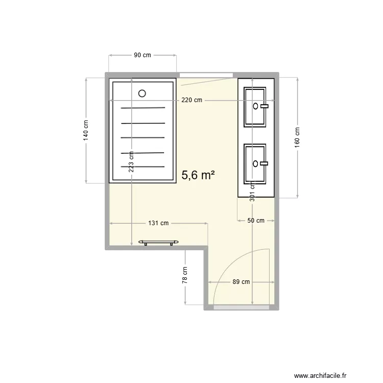 sdb didier. Plan de 