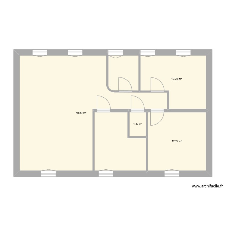 étage. Plan de 0 pièce et 0 m2