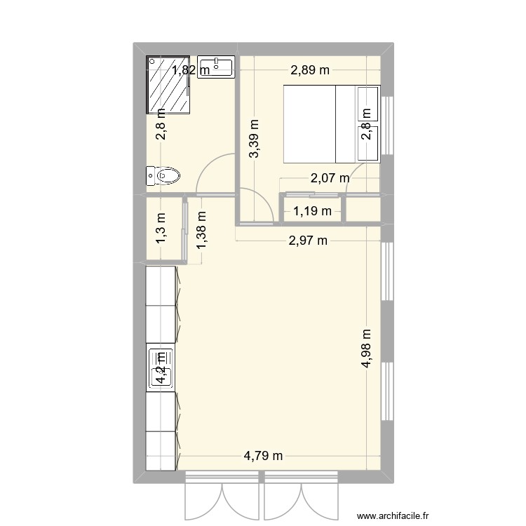 saint anne sylvain. Plan de 0 pièce et 0 m2
