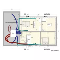 plan maison Étage4 + gainable