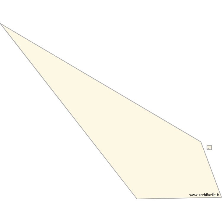 plan darty. Plan de 2 pièces et -22 m2