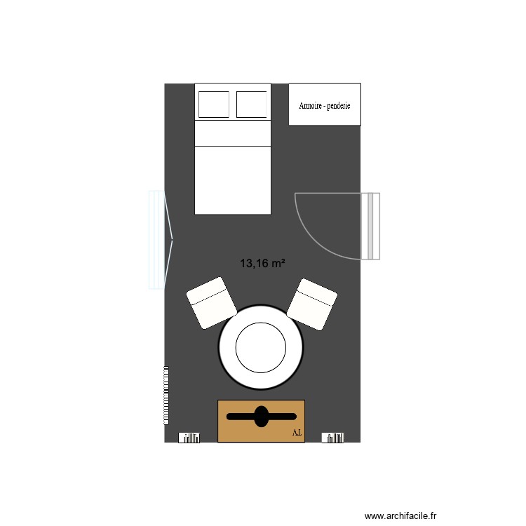 chambre. Plan de 0 pièce et 0 m2 chambre. Plan de 0 pièce et 0 m2