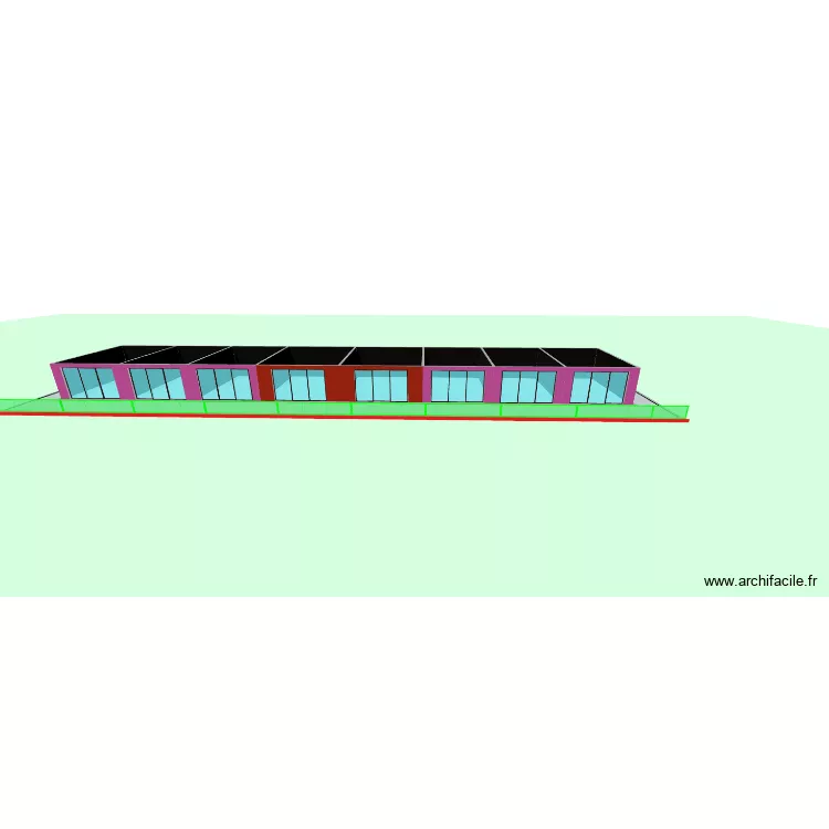 GRANDE VILLA. Plan de 54 et 2647 m² GRANDE VILLA. Plan de 54 et 2647 m²