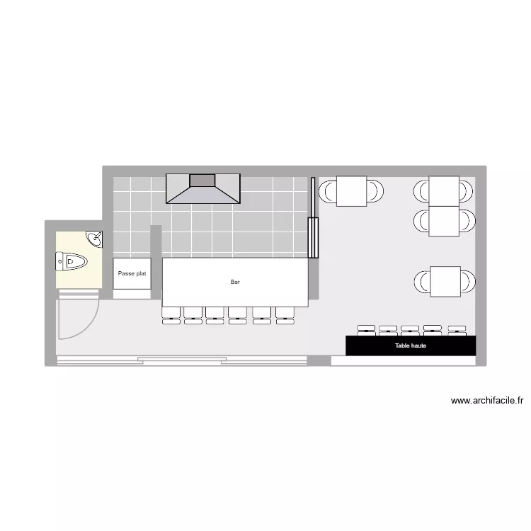 Aménagement Le Gadiamb. Plan de 3 et 27 m² Aménagement Le Gadiamb. Plan de 3 et 27 m²