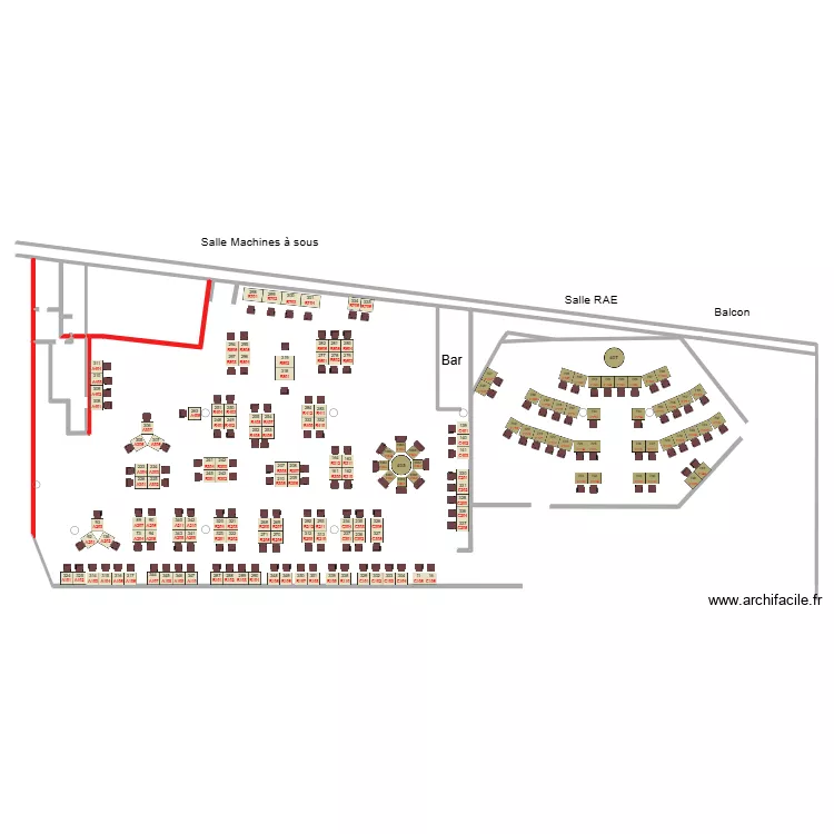 Plan au 30.06. Plan de 2  et 35 m²