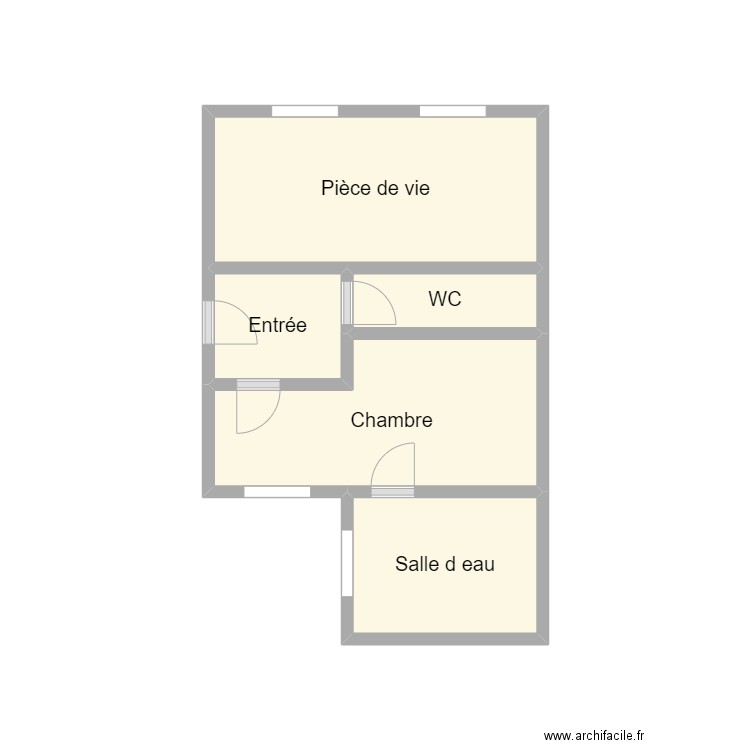 PLAN 2403 AMELOUNE. Plan de 5 pièces et 11 m2