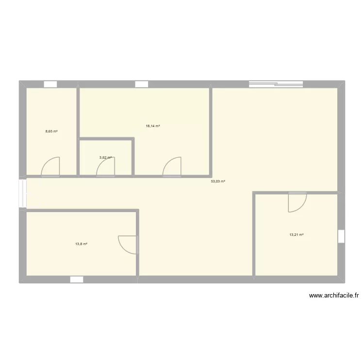 maison. Plan de 6 Pièces et 110 m² maison. Plan de 6 Pièces et 110 m²