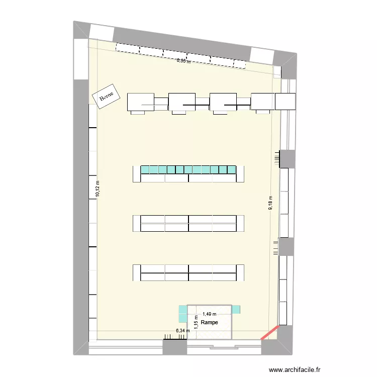 2026. Plan de 2  et 64 m²