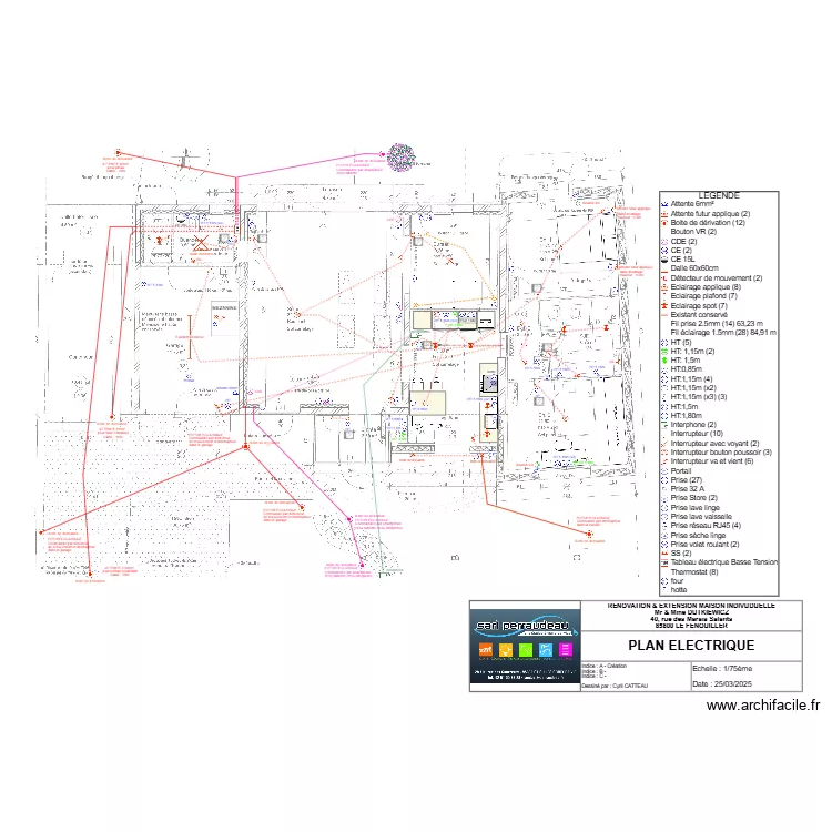PLAN ELEC 1-75 - 25-03-25. Plan de 