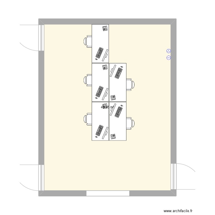 MTB - Bureau Temporaire AVOCATIO82. Plan de 0 pièce et 0 m2