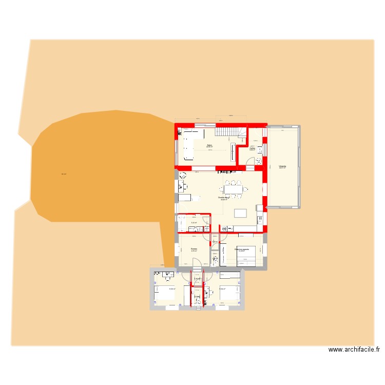 plan base extension 6 elec. Plan de 13 pièces et 152 m2