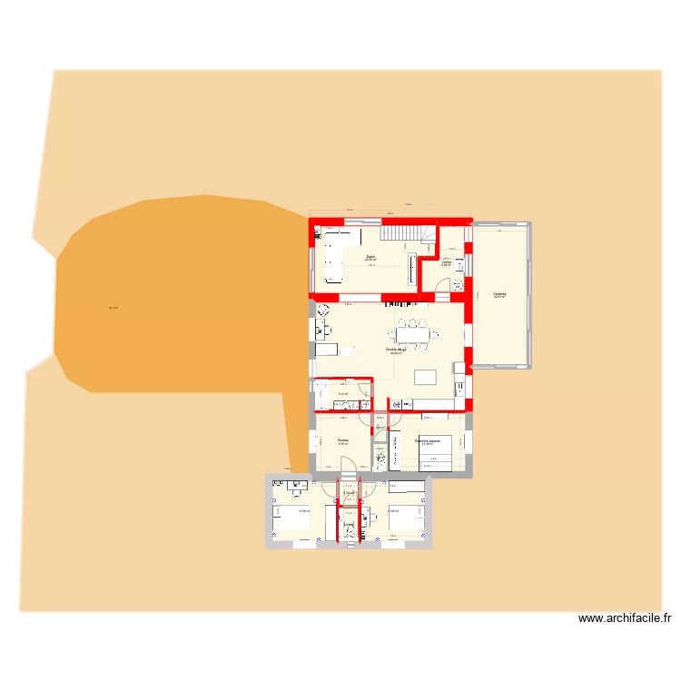 plan base extension 6 elec. Plan de 