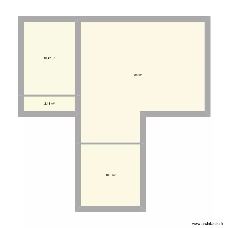 BOF. Plan de 4  et 59 m²
