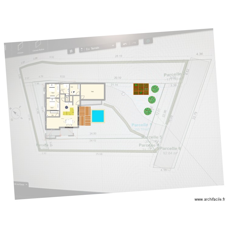 Projet 3. Plan de 8 pièces et 112 m2