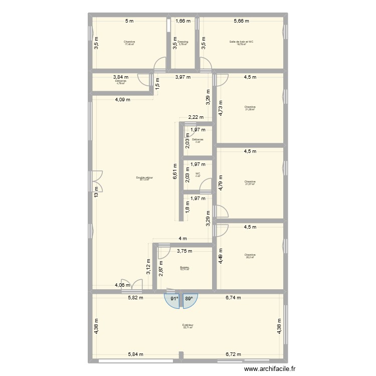 plan maison. Plan de 0 pièce et 0 m2