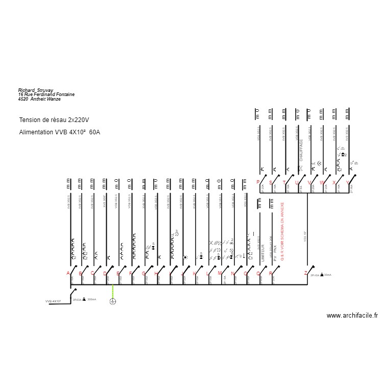 UNILILAIRE. Plan de 0 pièce et 0 m2