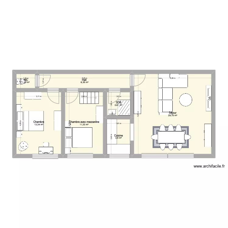 ACPRme31/17 / 0. Plan de 7  et 69 m²