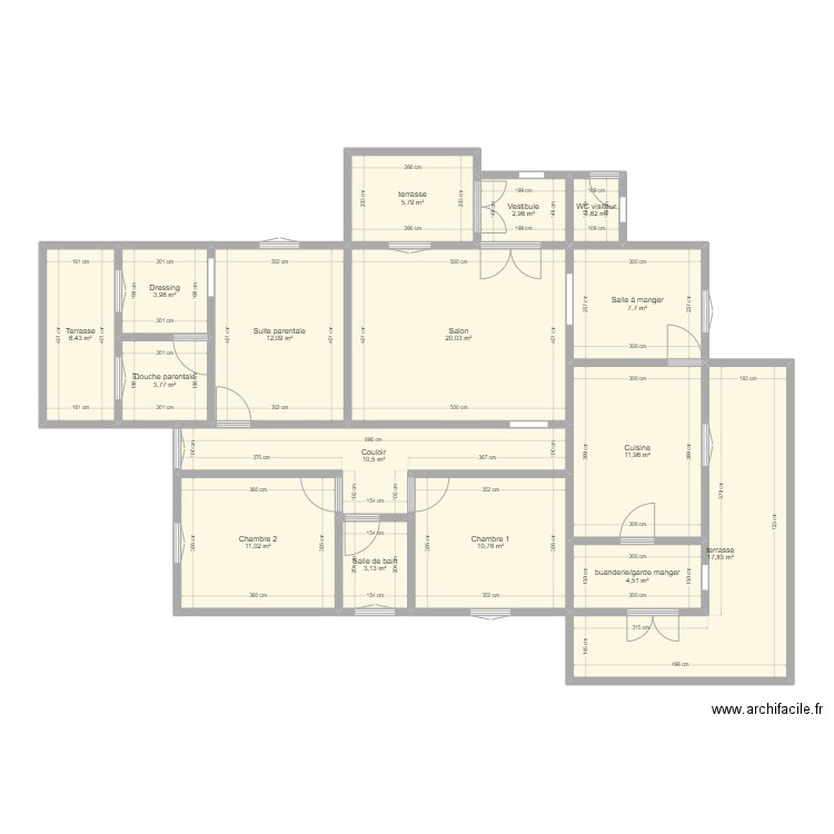 Maison CCB. Plan de 0 pièce et 0 m2