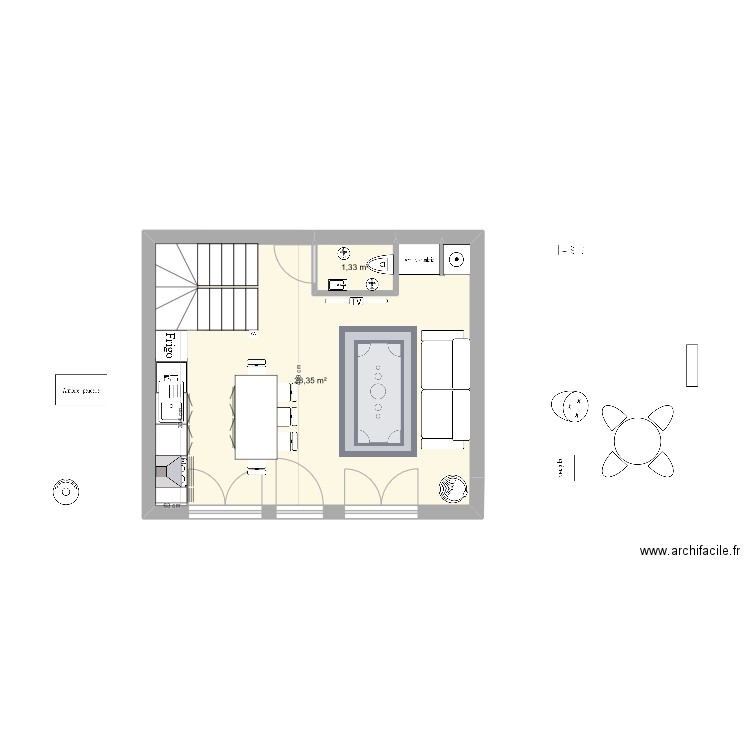 Rot version 14 decembre v12. Plan de 9 pièces et 69 m2