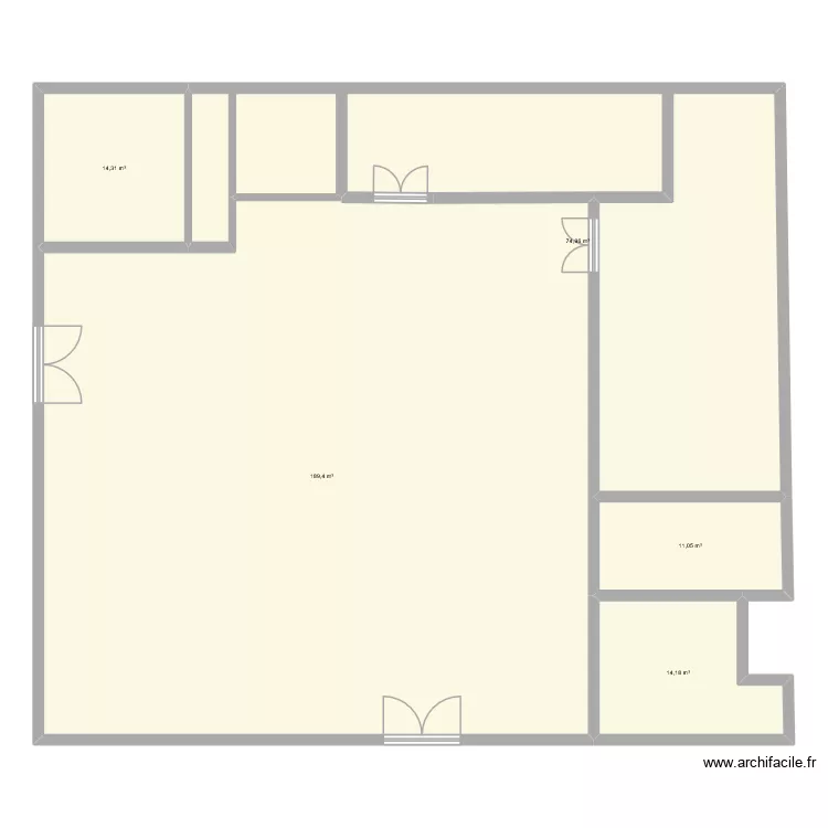 atelier spi 2. Plan de 5 pièces et 304 m²
