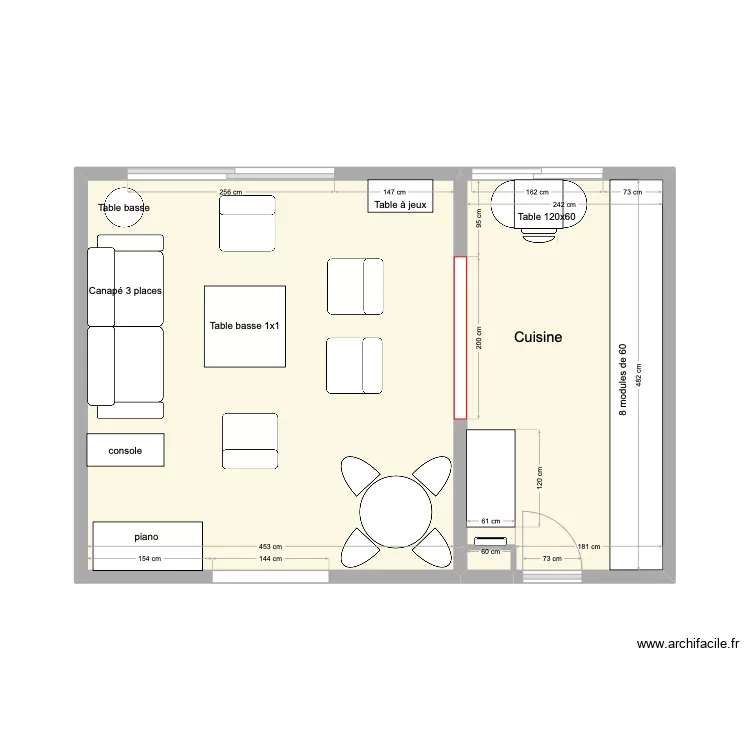 Cuisine Paris. Plan de Cuisine Paris. Plan de
