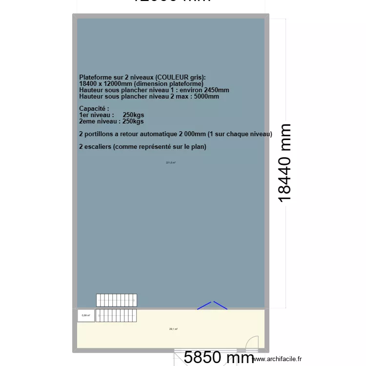 YOURSTORE D3 BIS. Plan de YOURSTORE D3 BIS. Plan de