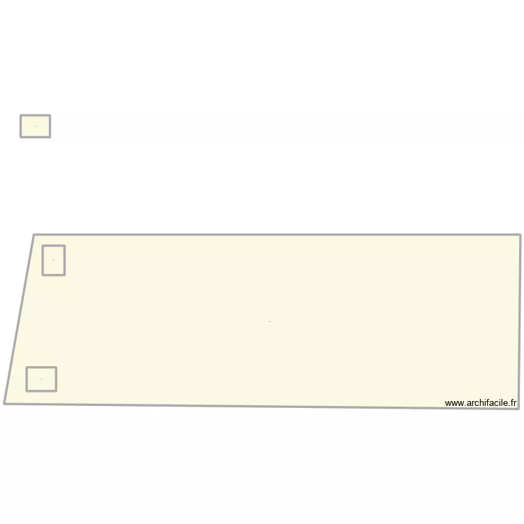 Travail de groupe. Plan de 4  et 6071 m²