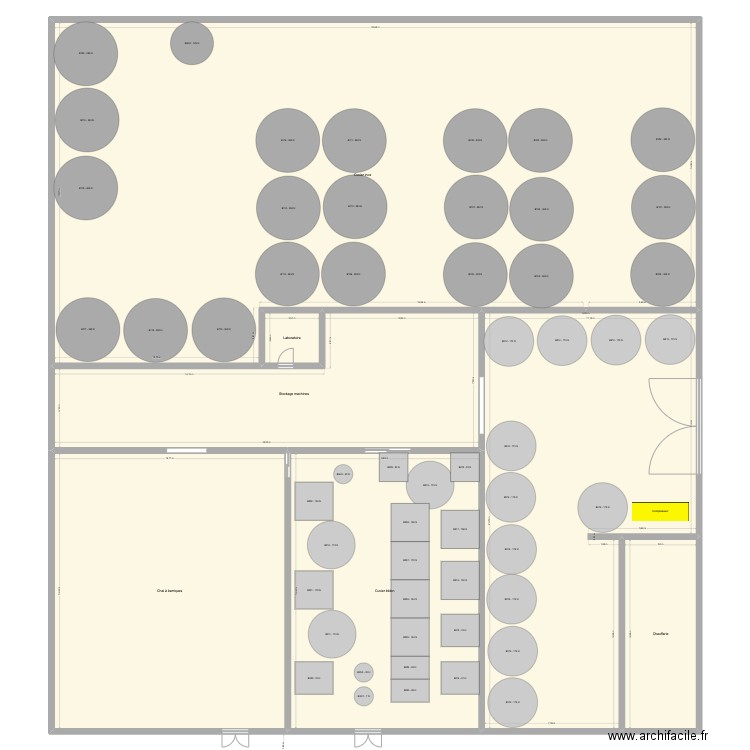 Barreyre 2025 - V1. Plan de 7 pièces et 1215 m2