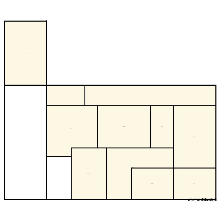 pl bit. Plan de 11 pièces et 1138 m2