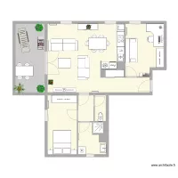 Appartement F3 lot 105 S&eacute;r&eacute;nis &agrave; Wittelsheim