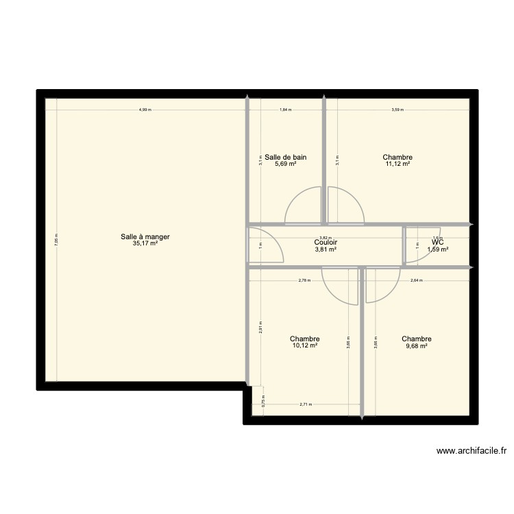 PLan permis de construire. Plan de 0 pièce et 0 m2