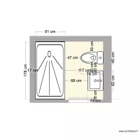 sdb etage marci douche et lavabo 