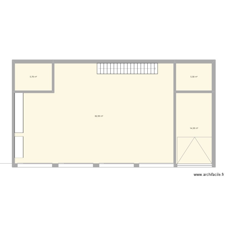 garage. Plan de 0 pièce et 0 m2